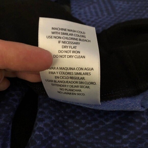 Tuff Athletics sz M Blue Patterned Leggings - Picture 8 of 10